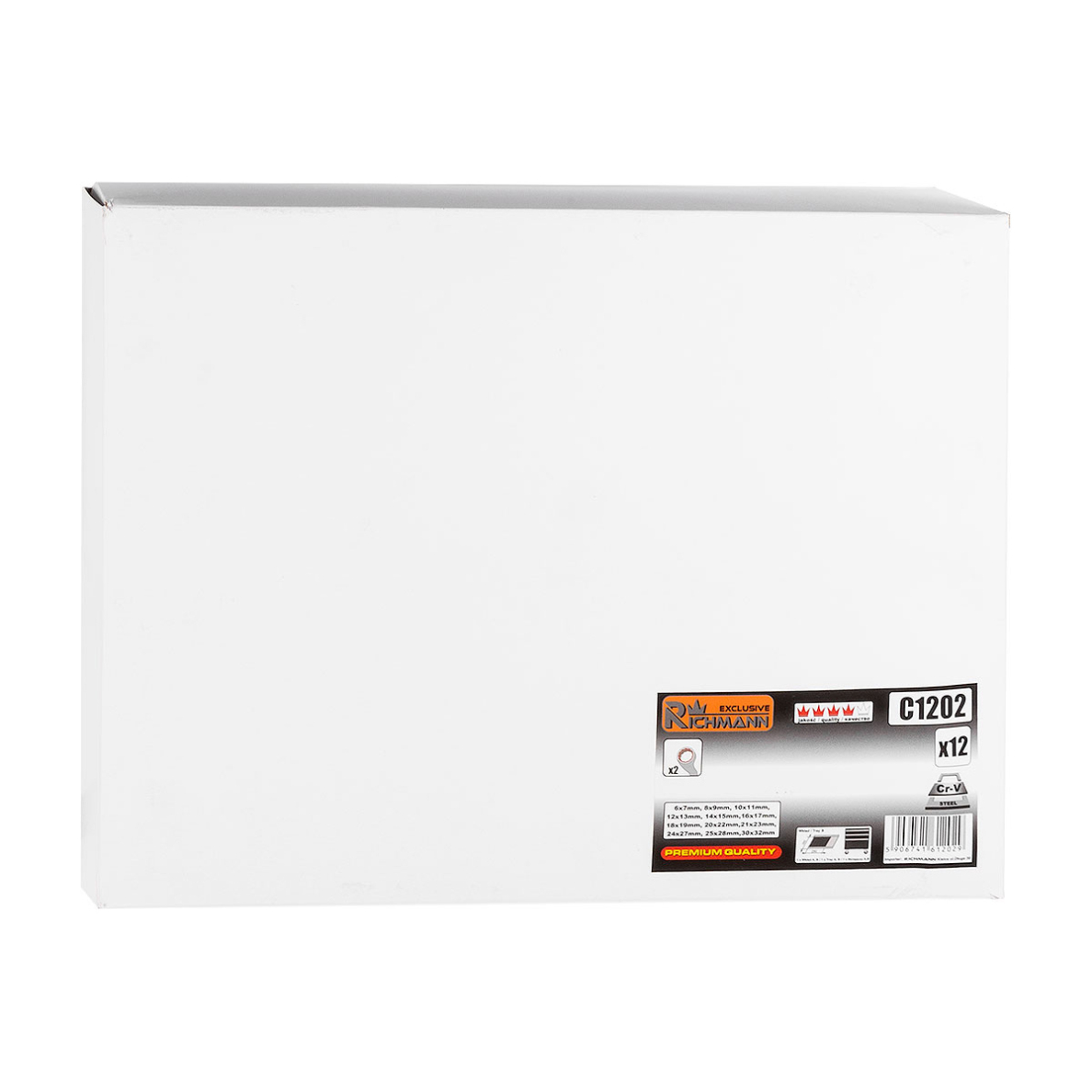 Kombinuotų raktų rinkinys 12 vnt. 4 Kombinuotų raktų rinkinys 12 vnt. 4