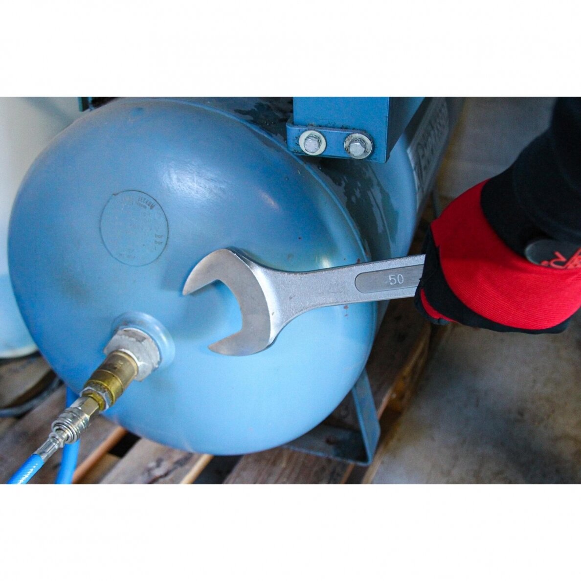 Kombinuotų raktų rinkinys KRAFTMANN XXL, 34-50 mm, 6 vnt. 1