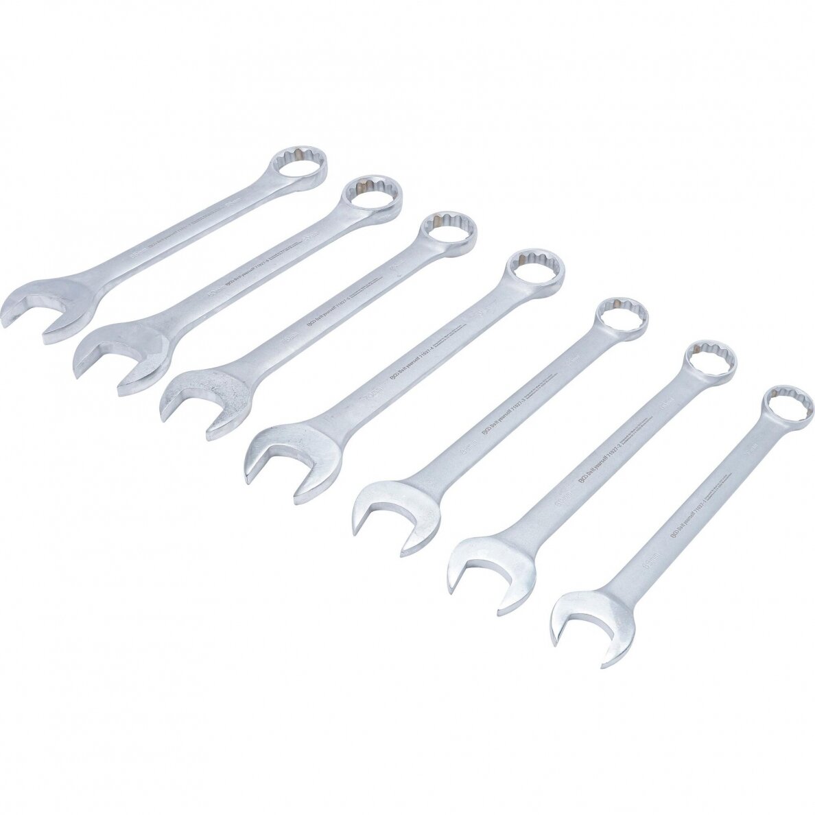 Kombinuotų veržliarakčių rinkinys | XXL | 55 - 85 mm | 7 vnt. (71027) 4