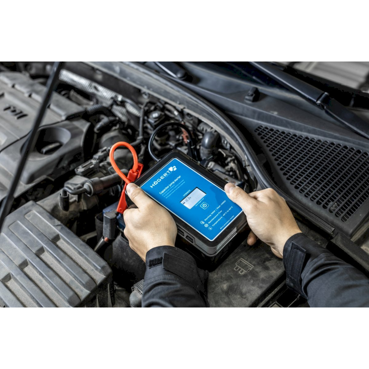 Kondensatoriaus pagalbinis paleidiklis 12V 500A, mobilusis pagalbinis užvedimo prietaisas 1