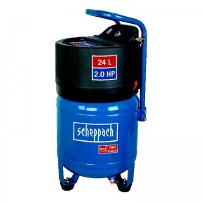 Kompresorius vertikalus HC 24V oil free, Scheppach