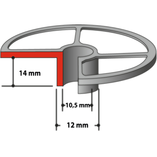 Kopijavimo žiedas Makita 193332-3, 10,5x12x14mm, RP1110C
