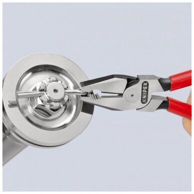 Kombinuotos didelės svertinės jėgos replės KNIPEX 0201200 4 Kombinuotos didelės svertinės jėgos replės KNIPEX 0201200 4