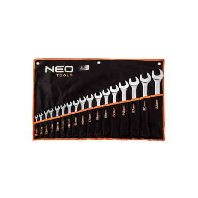 Kombinuotu raktų rinkinys, 8-32 mm17 vnt. 2