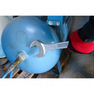 Kombinuotų raktų rinkinys KRAFTMANN XXL, 34-50 mm, 6 vnt. 1 Kombinuotų raktų rinkinys KRAFTMANN XXL, 34-50 mm, 6 vnt. 1