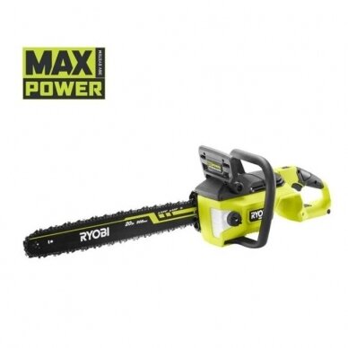 Akumuliatorinis grandininis pjūklas Ryobi RY36CSX50A-0, 36V (be akum. ir krov.) Akumuliatorinis grandininis pjūklas Ryobi RY36CSX50A-0, 36V (be akum. ir krov.)