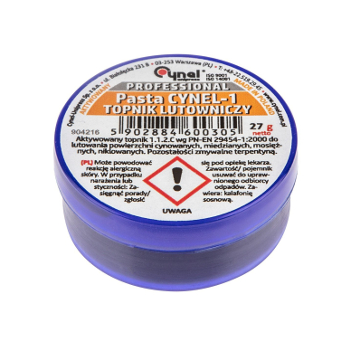 Komplektas: lydmetalis, fliusas (67600+67650) 1 Komplektas: lydmetalis, fliusas (67600+67650) 1