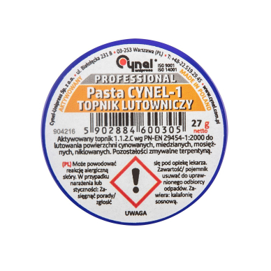 Komplektas: lydmetalis, fliusas (67600+67650) 3 Komplektas: lydmetalis, fliusas (67600+67650) 3