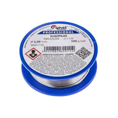 Komplektas: lydmetalis, kanifolija (67600+67640) 1 Komplektas: lydmetalis, kanifolija (67600+67640) 1