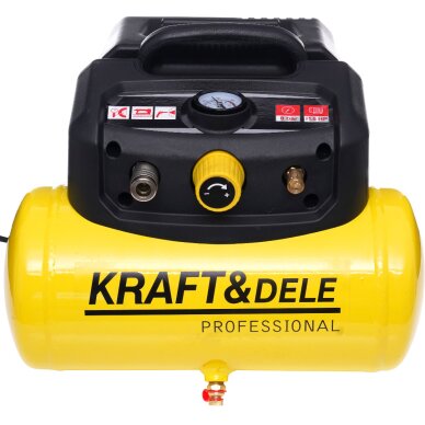 Kompresorius betepalinis 6L 8bar 6