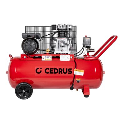 Kompresorius Cedrus CEDKM100, 100l, 2.24kW 2 Kompresorius Cedrus CEDKM100, 100l, 2.24kW 2