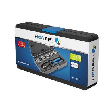 Kontakų užspaudimo replės HOGERT HT1P176 2 Kontakų užspaudimo replės HOGERT HT1P176 2