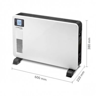 KONVEKCINIS ŠILDYTUVAS TROTEC TCH 2310 E 3 KONVEKCINIS ŠILDYTUVAS TROTEC TCH 2310 E 3