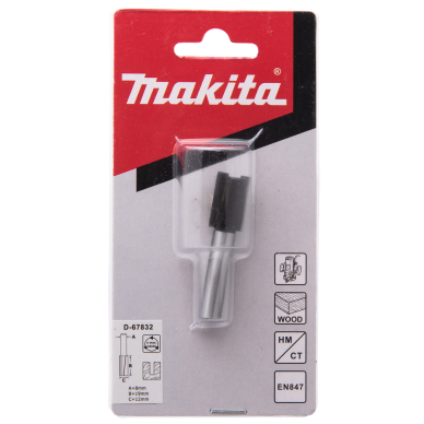 Kotinė freza Makita D-67832, 2,12,0x19,0 mm/ 51mm, 8mm 2 Kotinė freza Makita D-67832, 2,12,0x19,0 mm/ 51mm, 8mm 2