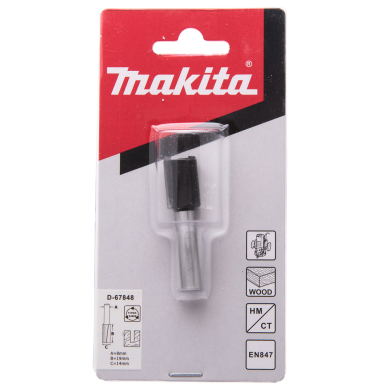 Kotinė freza Makita D-67848, 2,14,0x19,0 mm/ 51mm, 8mm 2 Kotinė freza Makita D-67848, 2,14,0x19,0 mm/ 51mm, 8mm 2