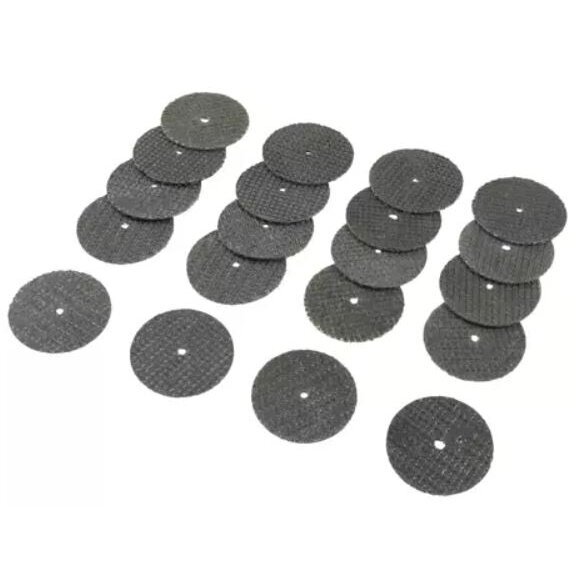 Korundo pjovimo diskas metalui Dedra 08T603, 20 vnt. 1 Korundo pjovimo diskas metalui Dedra 08T603, 20 vnt. 1