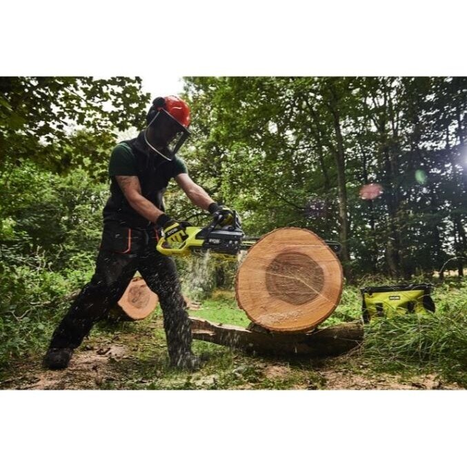 Akumuliatorinis grandininis pjūklas Ryobi RY36CSX50A-0, 36V (be akum. ir krov.) 2 Akumuliatorinis grandininis pjūklas Ryobi RY36CSX50A-0, 36V (be akum. ir krov.) 2