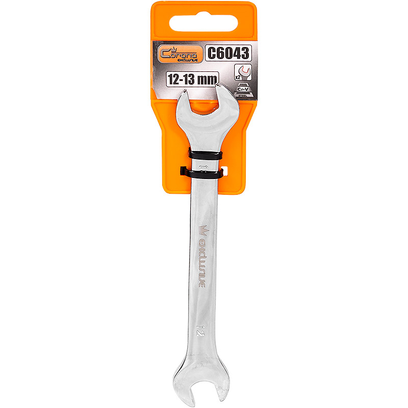 Kombinuotas raktas 24x27 mm atvirais galais Kombinuotas raktas 24x27 mm atvirais galais