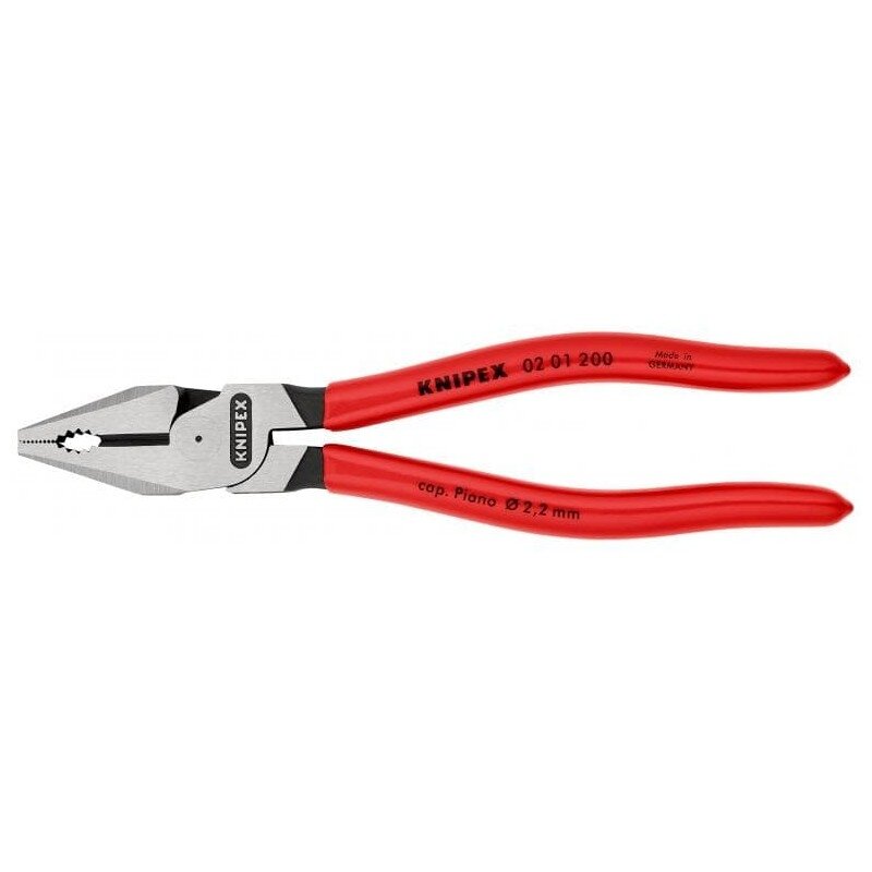 Kombinuotos didelės svertinės jėgos replės KNIPEX 0201200 1 Kombinuotos didelės svertinės jėgos replės KNIPEX 0201200 1