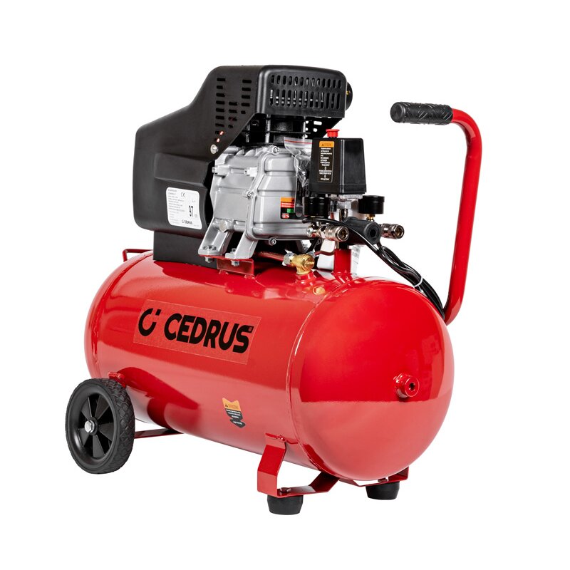 Kompresorius Cedrus CEDKM50-1T, 50l, 1.5kW 1 Kompresorius Cedrus CEDKM50-1T, 50l, 1.5kW 1
