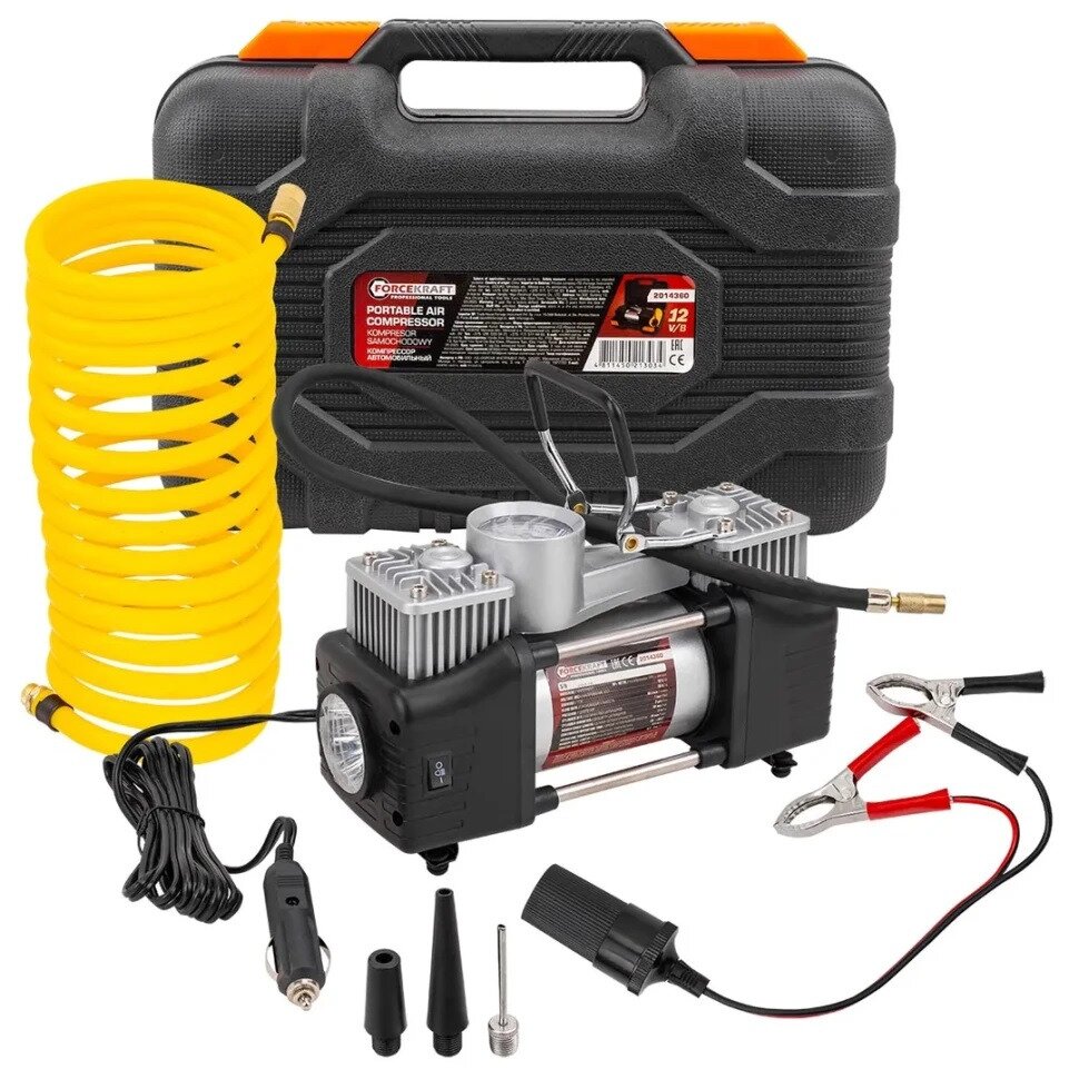 Kompresoriukas 12V 20A 60L/Min