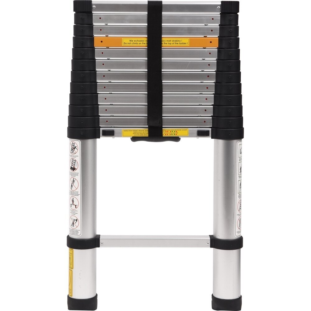 Kopėčios aliuminės teleskopinės | 13 laiptelių | 3.8 m (17701) 1