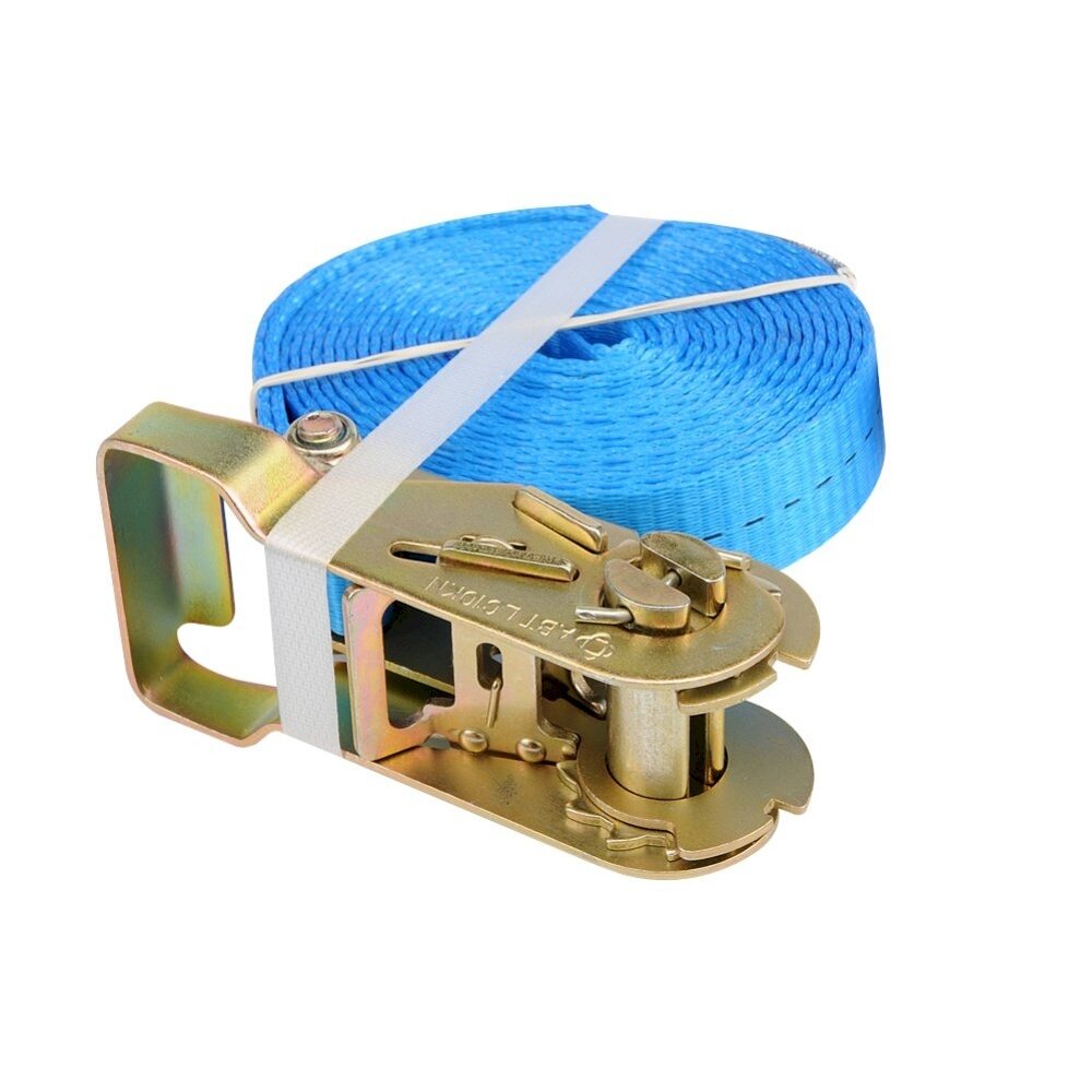 Krovinio tvirtinimo diržas 1000DAN 1 vnt 4 m x 25 mm (82343) Krovinio tvirtinimo diržas 1000DAN 1 vnt 4 m x 25 mm (82343)