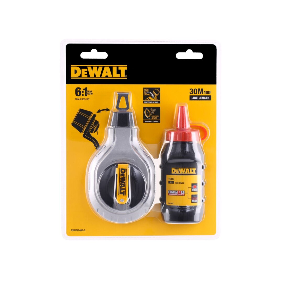 Kreidos ritė, DeWalt DWHT47408-0 1 Kreidos ritė, DeWalt DWHT47408-0 1