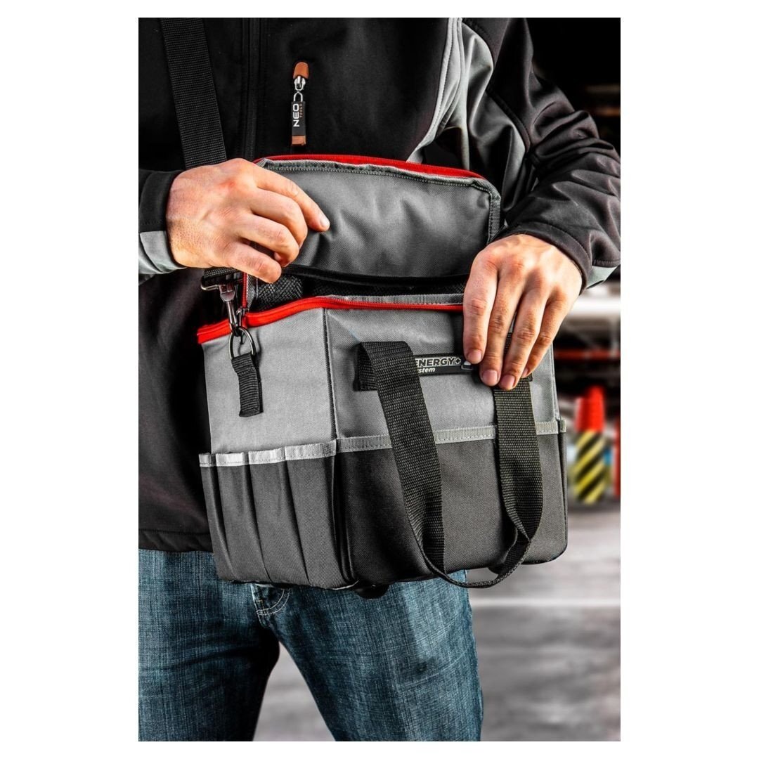 Krepšys GRAPHITE 58G015 (tinka akumuliatoriniams įrankiams) 1 Krepšys GRAPHITE 58G015 (tinka akumuliatoriniams įrankiams) 1