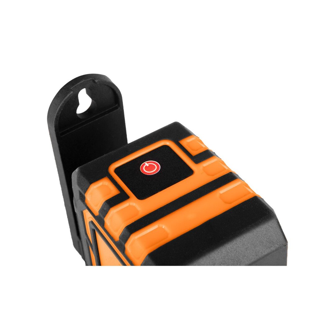 Kryžminės linijos lazeris 20 m, su dėklu ir magnetiniu laikikliu, raudona 7