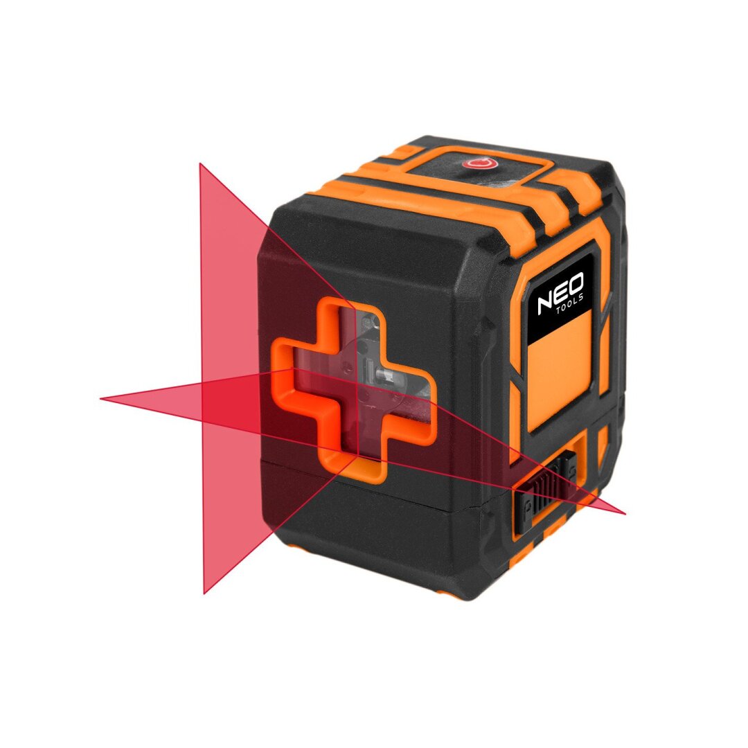 Kryžminės linijos lazeris 30 m, su dėklu ir magnetiniu laikikliu, žalia 2