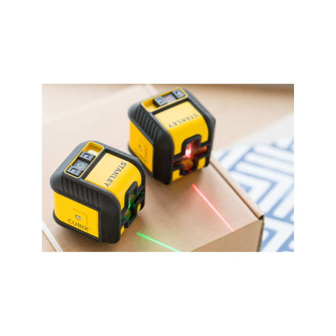 Kryžminis lazerinis Cubix next Generation - raudonas Rinkinys su kojom ir priedais 2