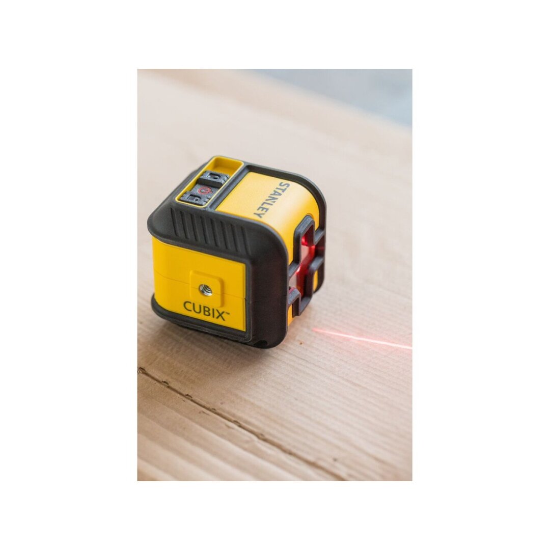 Kryžminis lazerinis Cubix next Generation - raudonas Rinkinys su kojom ir priedais 3