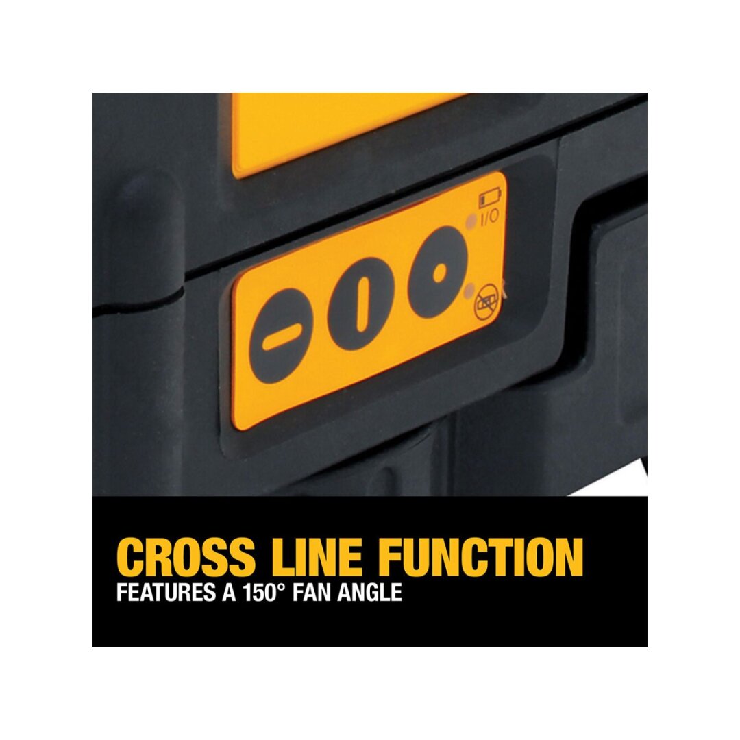 Kryžminis lazerinis nivelryas 0822-XJ DeWALT 8