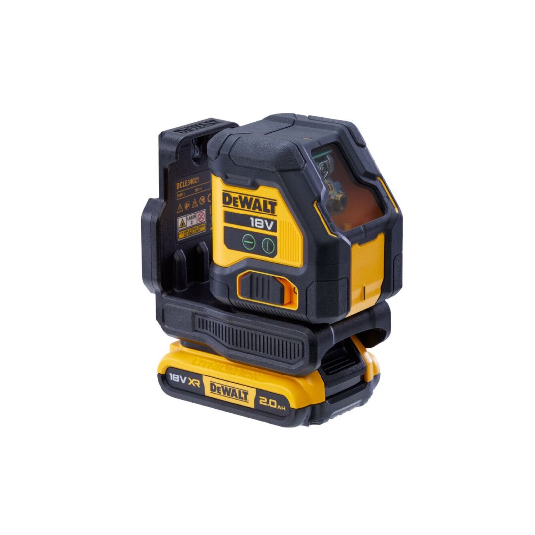 Kryžminis lazerinis nivelyras 18 V (be akumuliatoriaus ir pakrovėjo) DCLE34021N-XJ DeWALT 1