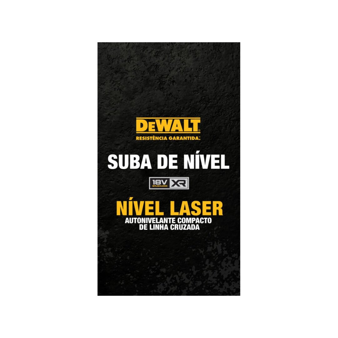 Kryžminis lazerinis nivelyras 18 V (be akumuliatoriaus ir pakrovėjo) DCLE34021N-XJ DeWALT 2