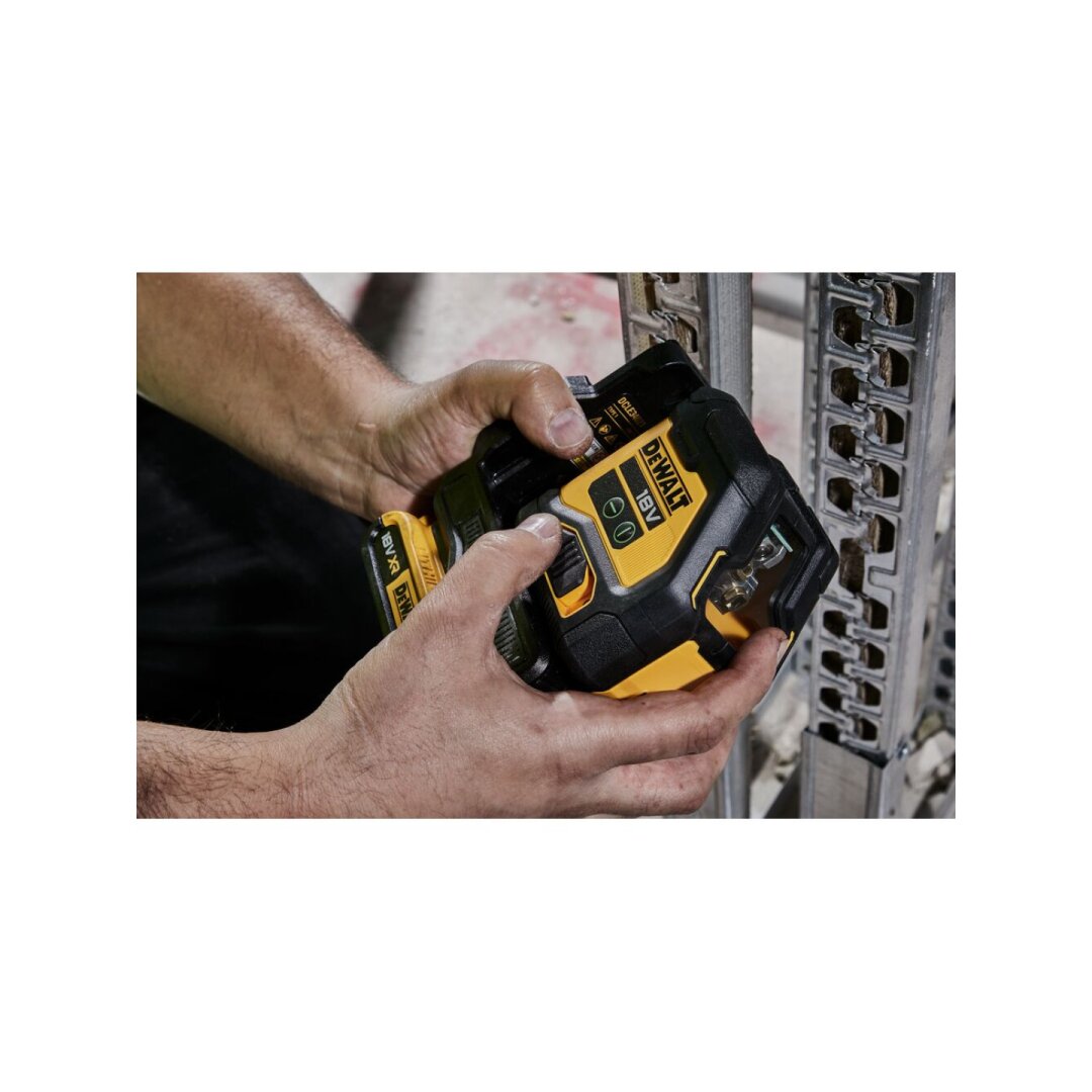 Kryžminis lazerinis nivelyras 18 V (be akumuliatoriaus ir pakrovėjo) DCLE34021N-XJ DeWALT 6