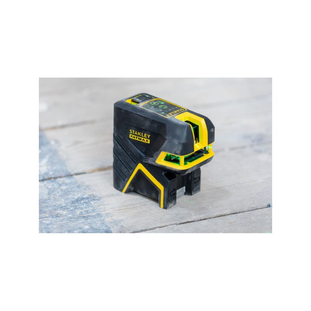 Kryžminis lazerinis nivelyras žalias 5 linijos Kryžminis lazerinis nivelyras žalias 5 linijos