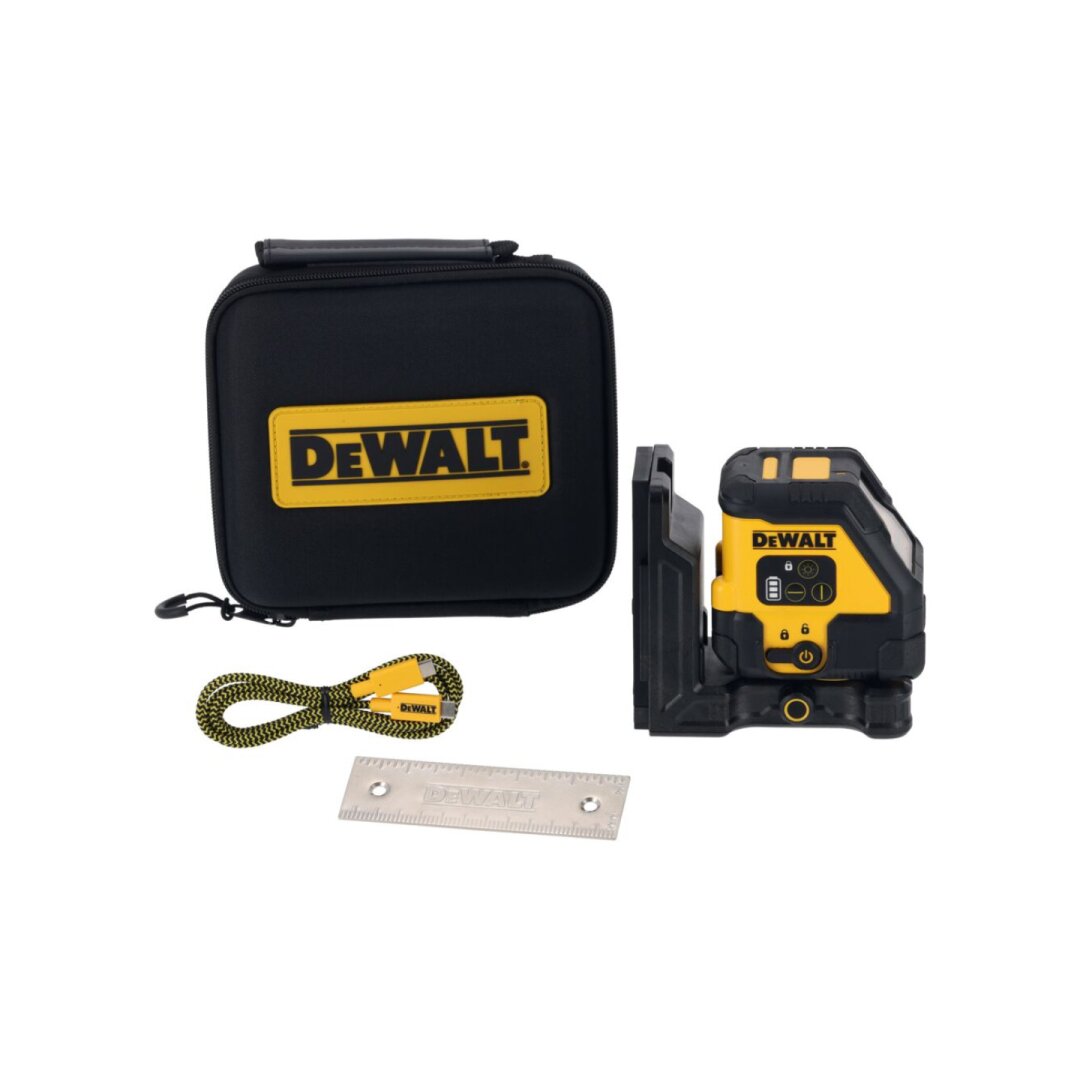 Kryžminis lazerinis (radonas) usb pakraunamas DCLE14201RB-XJ DeWALT 1