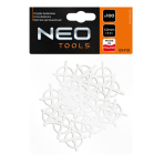 Kryžiukai plytelėms NEO  su žiedu - 1mm, 100pcs