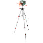 Kryžminių linijų lazeris BOSCH QUIGO Plus + stovas, 2 x 1,5-V-LR03 (AAA)