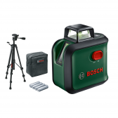 Kryžminių linijų lazeris BOSCH AdvancedLevel 360+stovas
