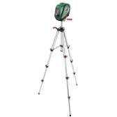 Kryžminių linijų lazeris BOSCH UniversalLevel 2 Set + stovas