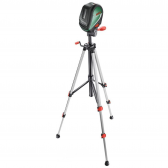 Kryžminių linijų lazeris BOSCH UniversalLevel 3 Set + stovas