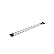 Kreipiančioji liniuotė GRAPHITE 1400 mm, 2 spaustuvai
