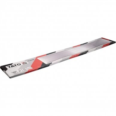 Kreipiamoji liniuotė / bėgelis Yato 1,4 m (tinka pjūklui YT-82168) 3 Kreipiamoji liniuotė / bėgelis Yato 1,4 m (tinka pjūklui YT-82168) 3