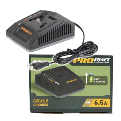 Kroviklis ProCraft C20/6.5, 20 V Li-ion