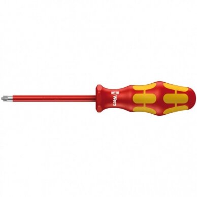 Kryžminis atsuktuvas WERA 165i, PZ/S VDE PZ/S 1x80mm Kryžminis atsuktuvas WERA 165i, PZ/S VDE PZ/S 1x80mm