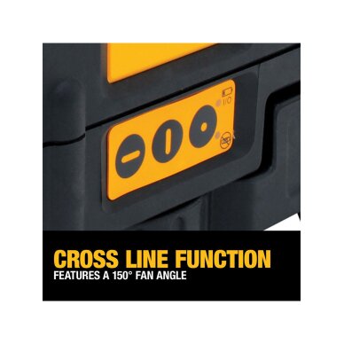 Kryžminis lazerinis nivelryas 0822-XJ DeWALT 8 Kryžminis lazerinis nivelryas 0822-XJ DeWALT 8