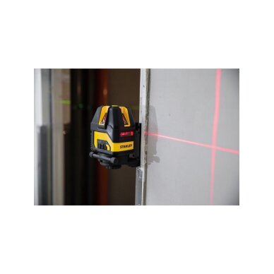 Kryžminis lazerinis nivelyras Stanley Multiline 4V1H raudonas 3 Kryžminis lazerinis nivelyras Stanley Multiline 4V1H raudonas 3